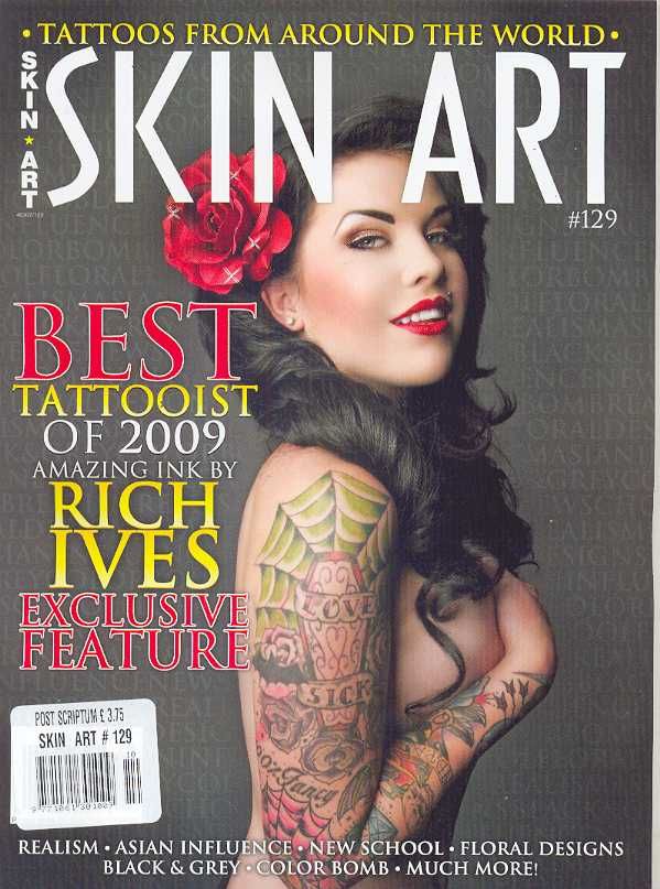 Skin Art n°129 - november 2009 Skin Art n°129 - november 2009