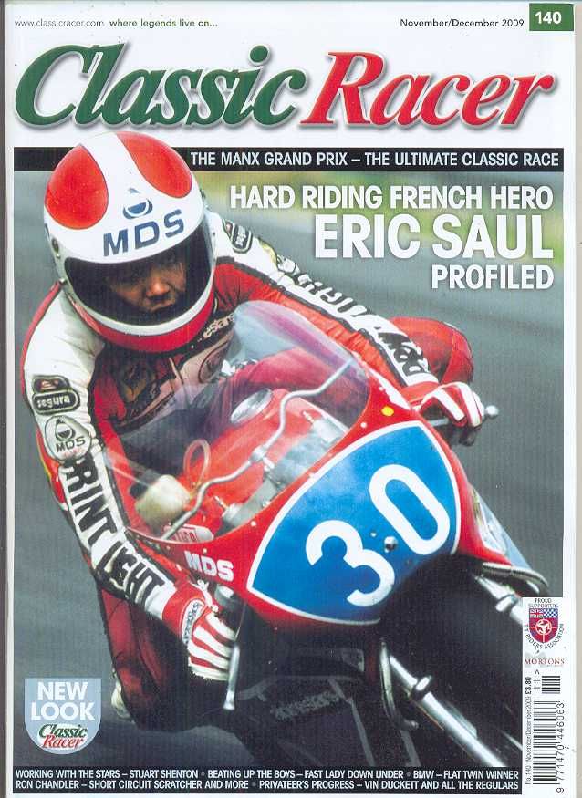 Classic Racer n°140 - november 2009 Classic Racer n°140 - november 2009