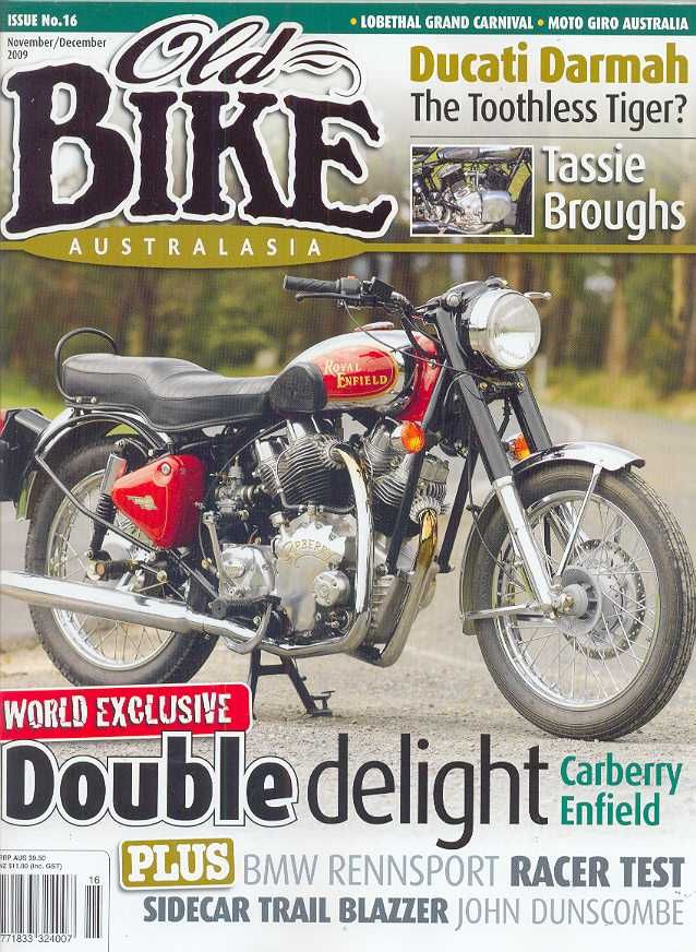 Old Bike - australasia - issue 16 - november/december 2009 Old Bike - australasia - issue 16 - november/december 2009