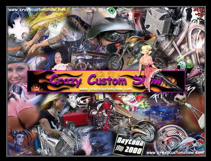 crazy custom show The web of the kustom kulture : thousands of pics about harley davidson, custom bike, hot rod, tattoo, trike, babe, links, free ads and more... weekly up ... crazy custom show The web of the kustom kulture : thousands of pics about harley davidson, custom bike, hot rod, tattoo, trike, babe, links, free ads and more... weekly up ...