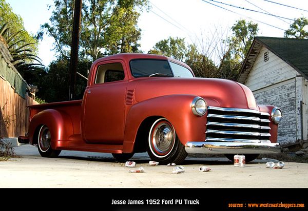 West Coast Choppers - Jesse James 1952 Ford PU Truck West Coast Choppers - Jesse James 1952 Ford PU Truck