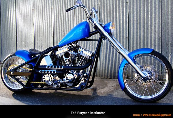West Coast Choppers - Tedd Puryear Dominator West Coast Choppers - Tedd Puryear Dominator