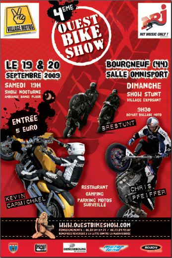 OUEST BIKE SHOW à Bourgneuf en Retz (44 Loire Atlantique) OUEST BIKE SHOW à Bourgneuf en Retz (44 Loire Atlantique)