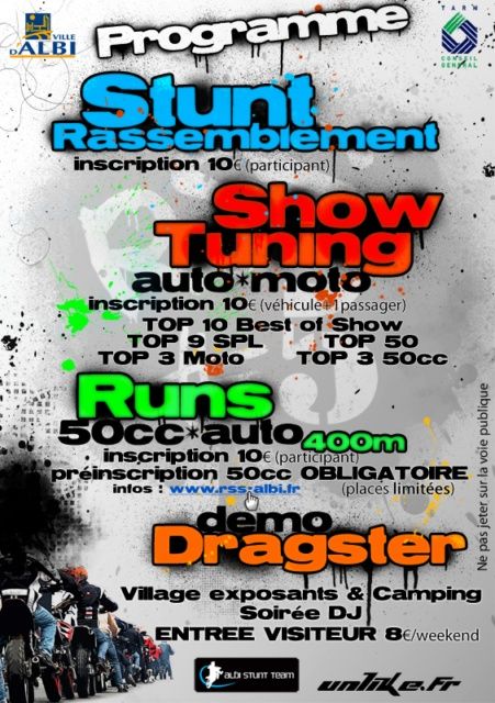 Rassemblement des Stunters du Sud 5 (81) Rassemblement des Stunters du Sud 5 (81)