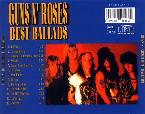 RPL 0134 Guns N Roses-Best Ballads 03