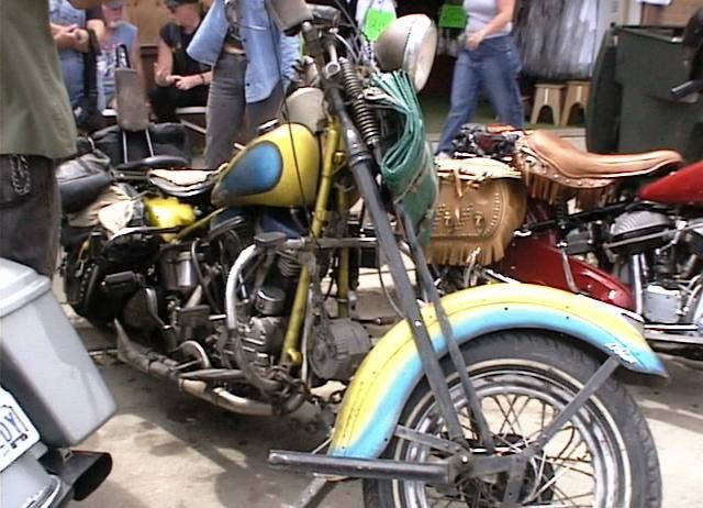 rat bike Harley-Davidson