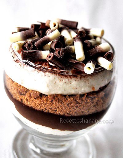 recette tiramisu chocolat facile verrine