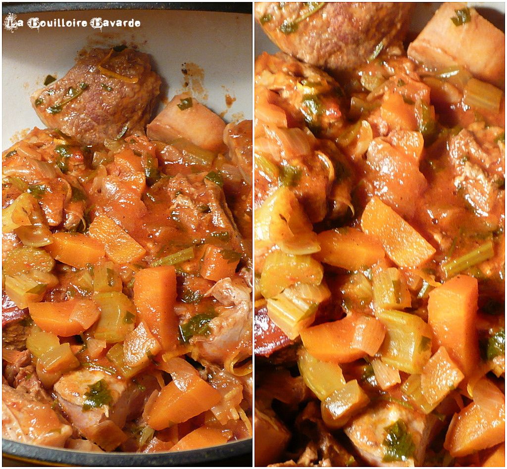Tajine Osso Bucco de Dinde Ghislaine Cuisine