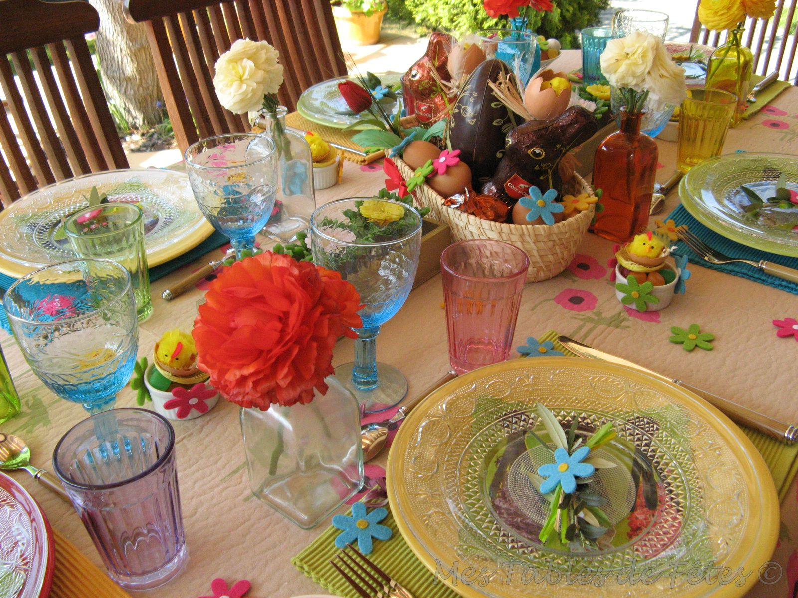 Ma table de Pâques pour Plurielles.fr - Mes tables de Fêtes