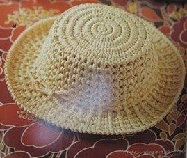 Un chapeau au crochet,............................................ - Le  blog de gigiS