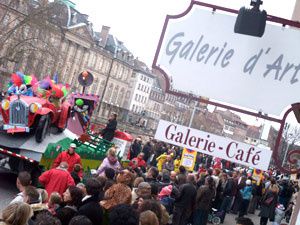 Carnaval quai des bateliers à Strasbourg