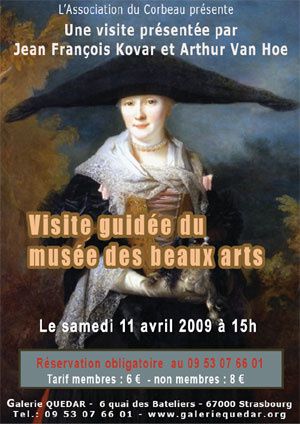 Visite conférence du musée des beaux arts