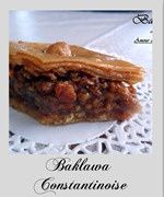 baklawa qsentina, baklawa constantinoise