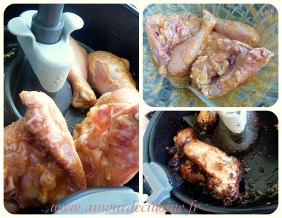 poulet actifry ketchup