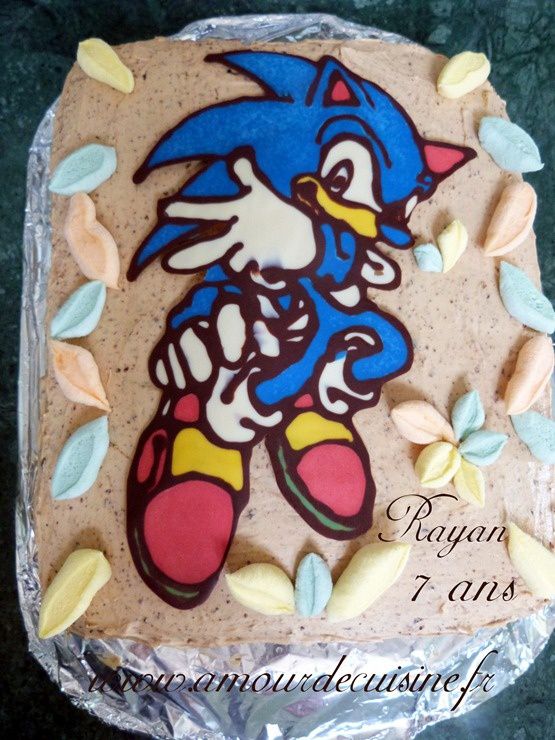 gateau d'anniversaire Sonic-001