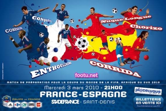 france espagne footu