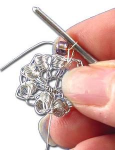 Technique de Wire Crochet - fil crocheté - Le blog de Créations-Gil,bijoux  artisanaux
