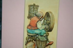 cadre 3d Anton Pieck