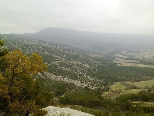 vue ventoux sud combes