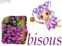 bisous fée violette