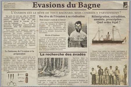 Evasions du Bagne" aux Archives Nationales d'Outre-Mer - Le blog de  Philippe Poisson