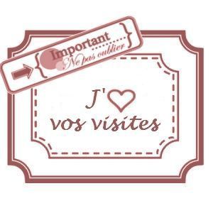 j'aime vos visites