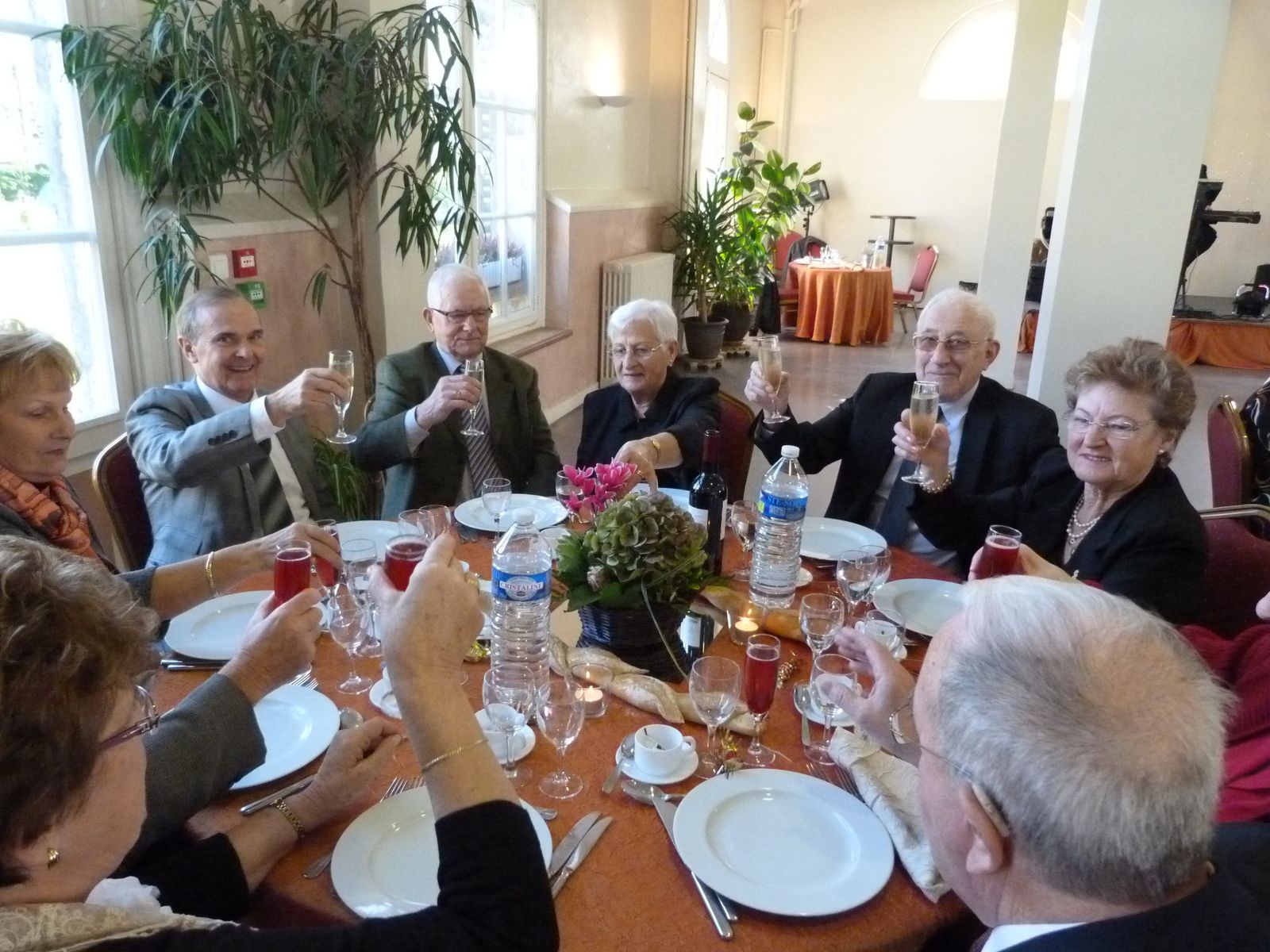 Album - Chantereine, l'Amicale des retraités de Chantereine, repas de fin d'année, 25 novembre 2012 (1ére partie)