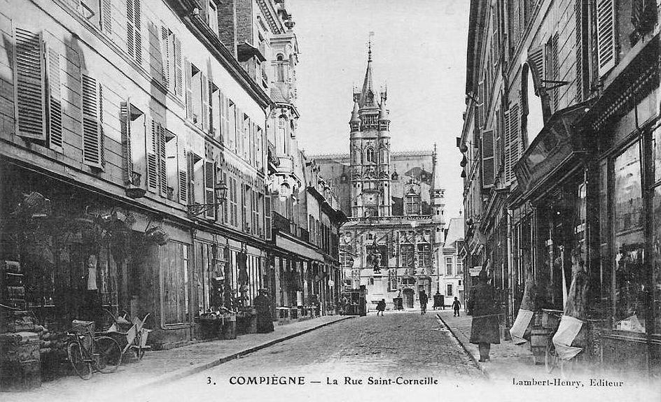 Album - la ville de Compiègne (Oise), les rues, boulevards, avenues et cours
