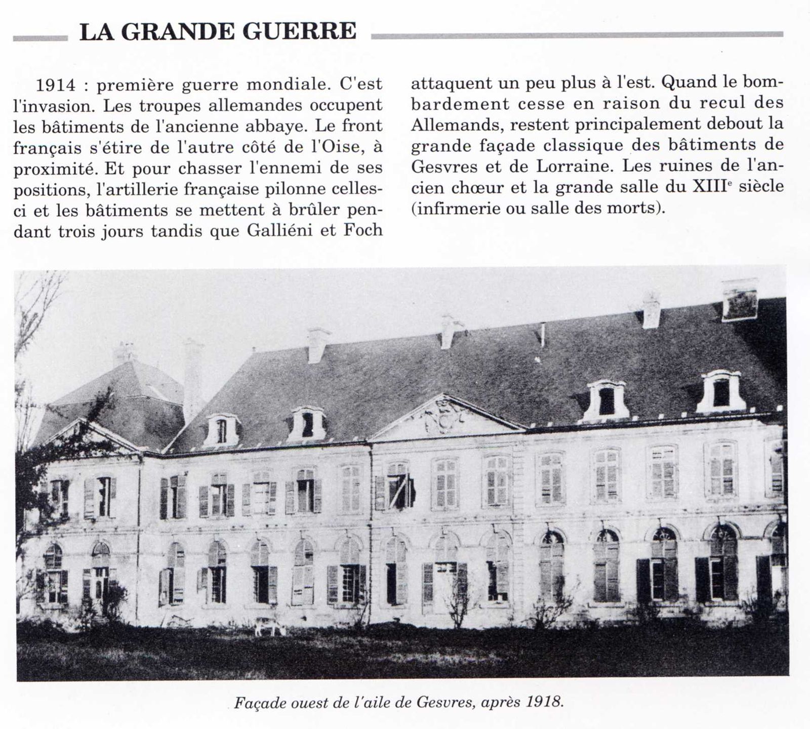Album - le village de Chiry-Ourscamp, l'Abbaye Notre-Dame d'Ourscamp (Oise), son Histoire
