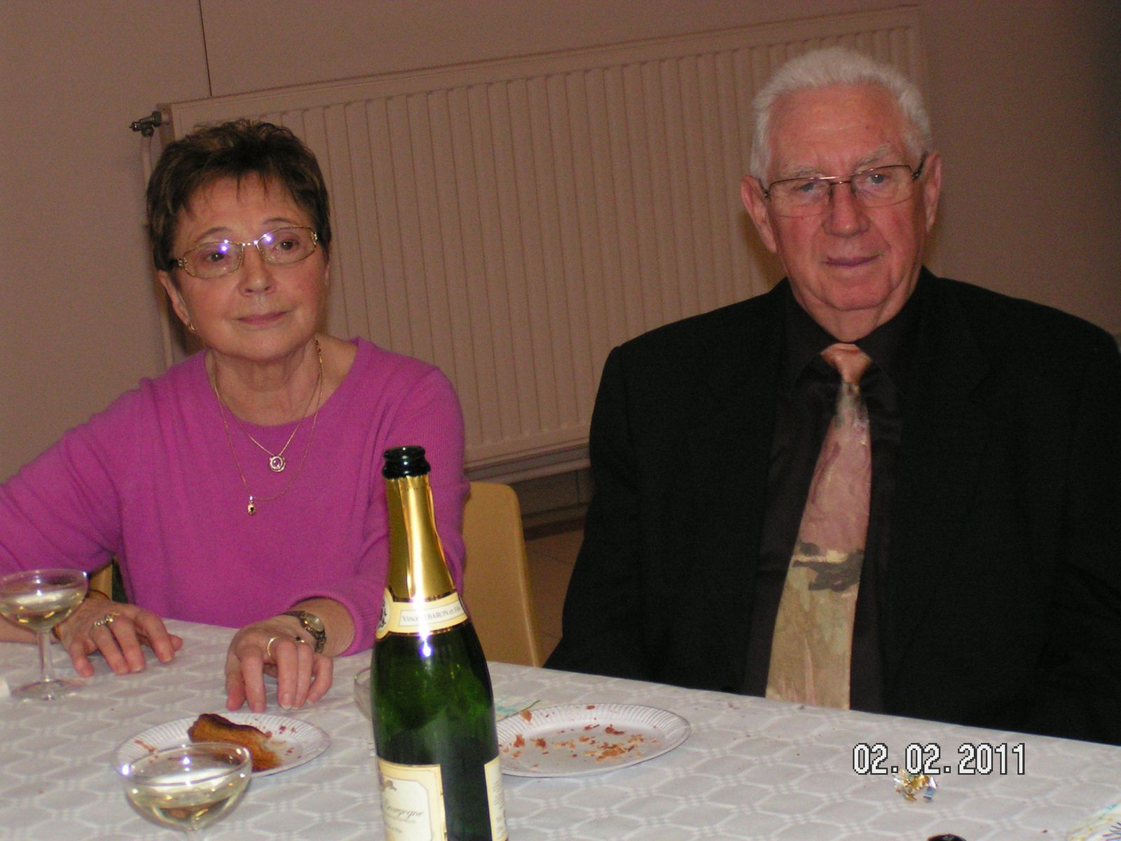 Chantereine, l'Amicale des retraités de Chantereine, la galette des Rois le 1er fevrier 2011