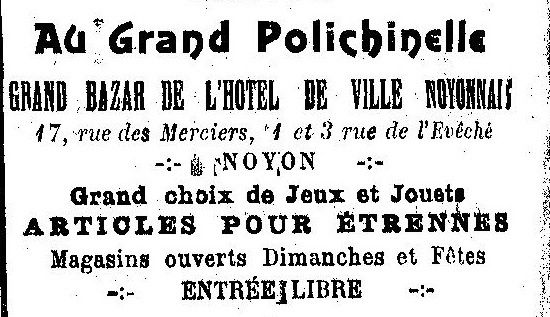 Album - la ville de Noyon (Oise), les commerçants commençant par la lettre A jusqu'a B