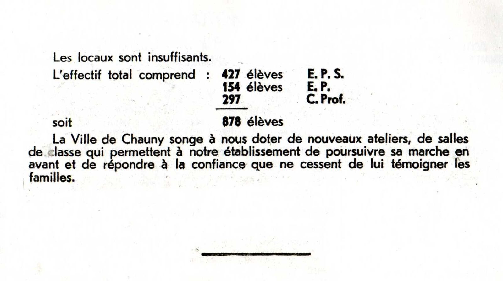 Album - la ville de Chauny (Aisne), 1889-1939 école primaire supérieure de garçons