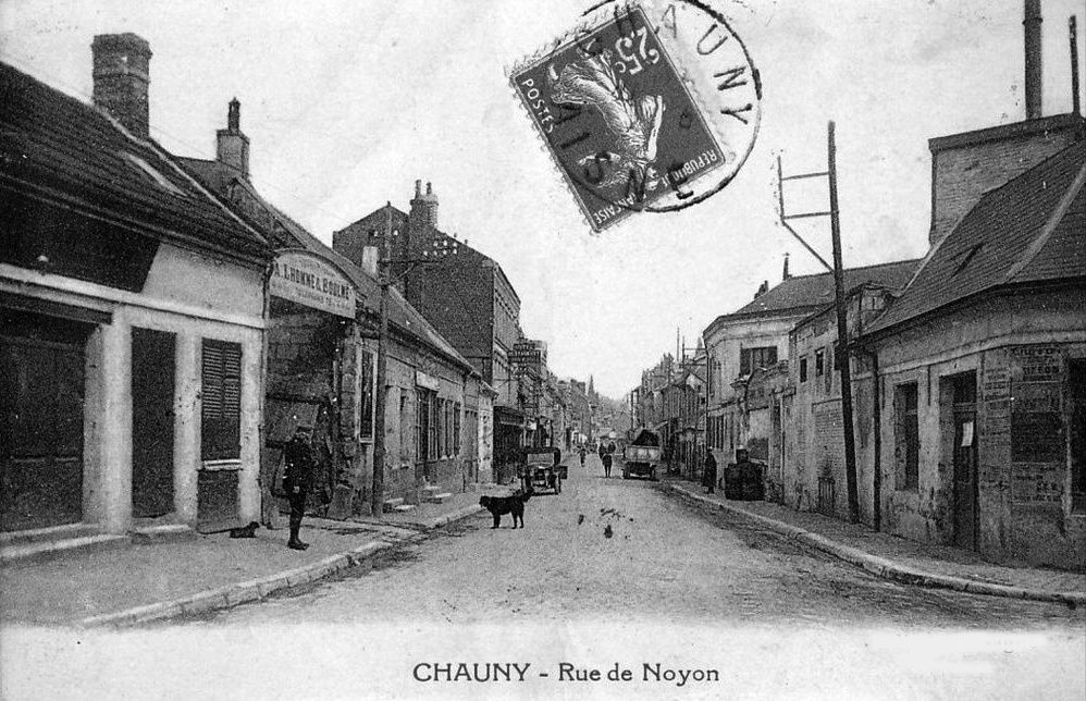Album - la ville de Chauny (Aisne), les rues, boulevards et avenues