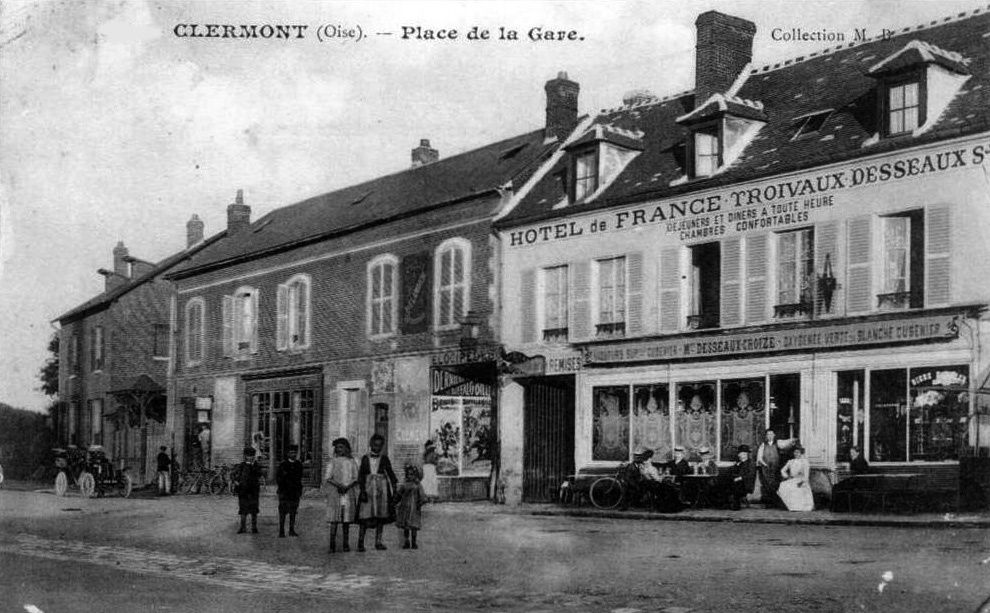 Album - la ville de Clermont (Oise), la gare, les rues et les places