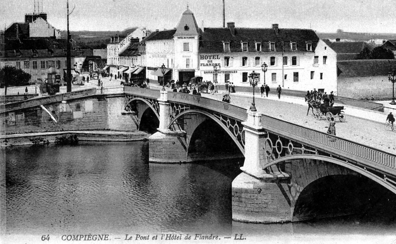 Album - la ville de Compiegne, (Oise), le pont