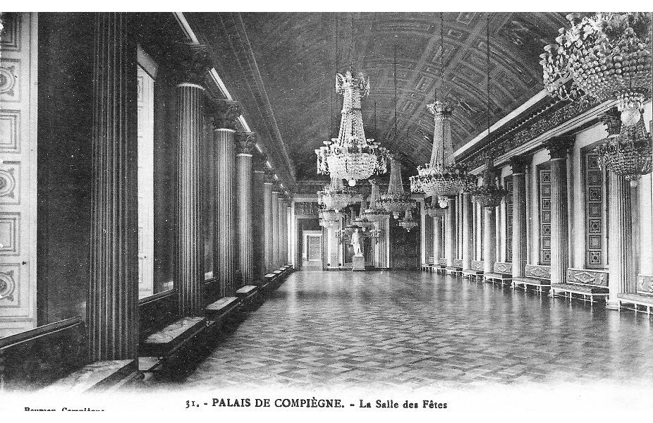 Album - la ville de Compiégne (Oise), le château et ses salles