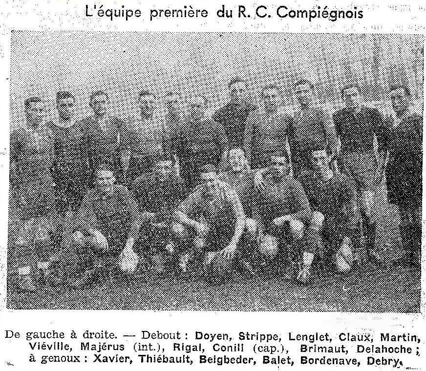 Album - la ville de Compiègne (Oise), au fil des mois, au cours des années 1930 à 1940