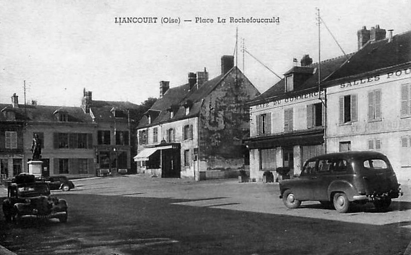Album - la ville de Liancourt (Oise), l'église, la gare et les places