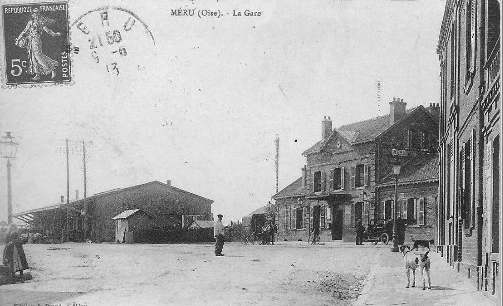 Album - la ville de Méru (Oise), la gare et les commerces