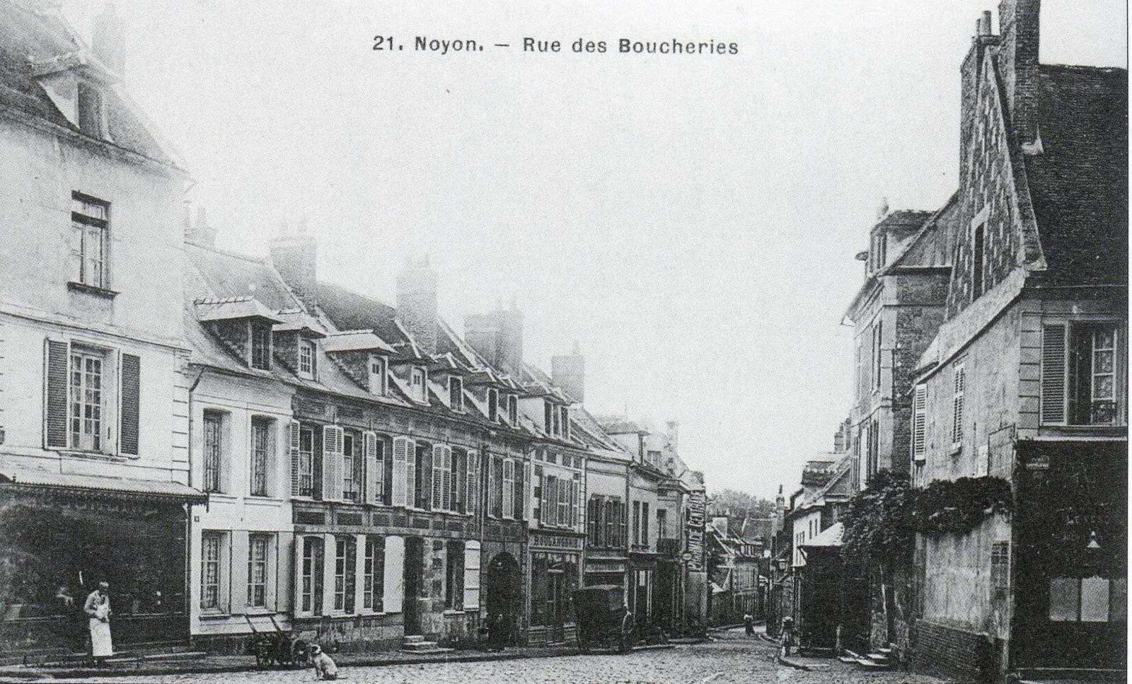 Album - la ville de Noyon (Oise), les rues de la ville.
