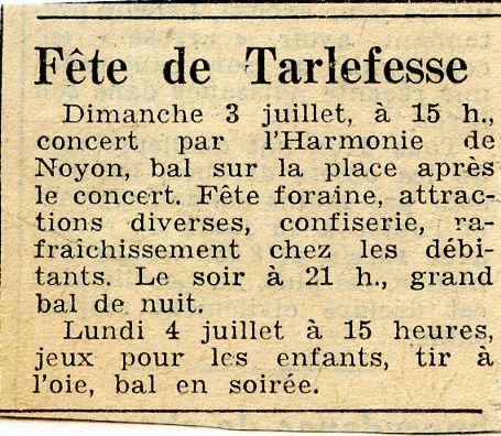 Album - le Hameau de Tarlefesse, la fête