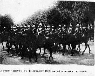 Album - la ville de Noyon (Oise),  les fêtes et manifestations de 1855 à 1925