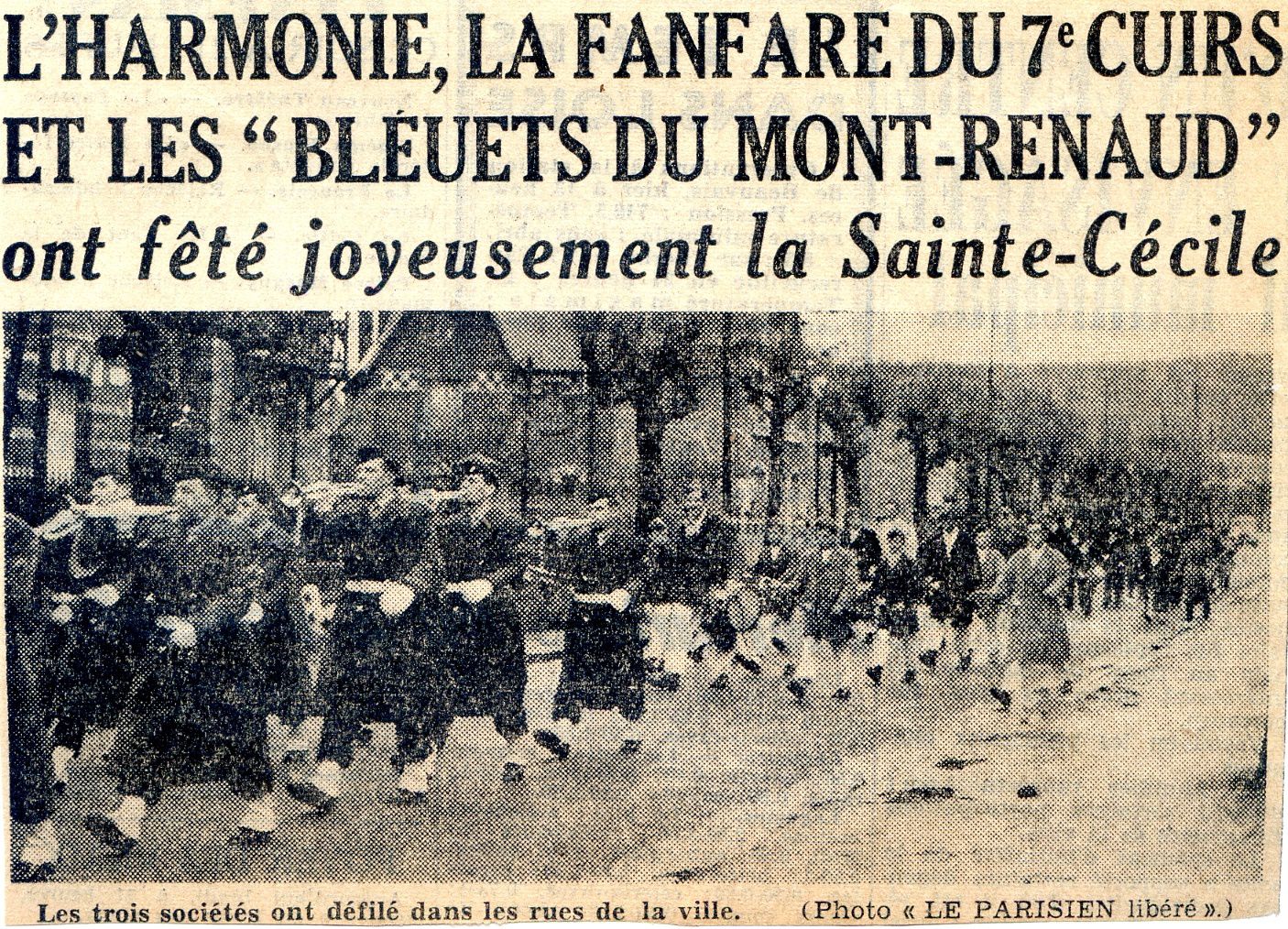 Album - la ville de Noyon (Oise), l'orchestre d'harmonie, fête la Sainte Cécile