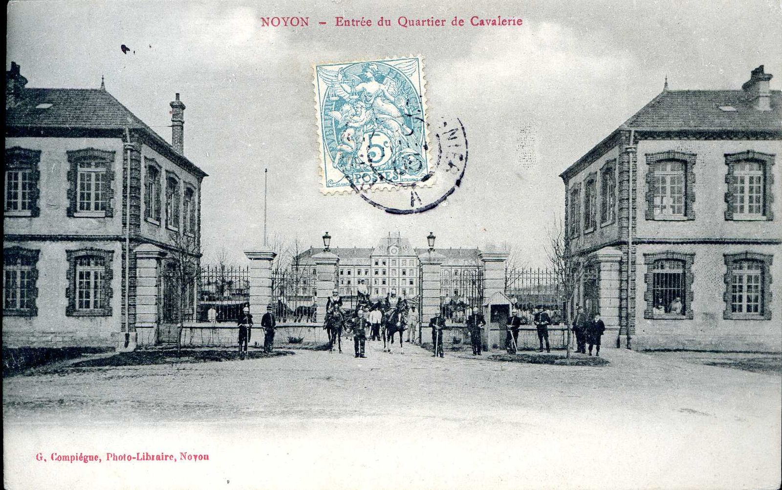Album - la ville de Noyon (Oise), la caserne, le régiment du 9éme cuirassiers