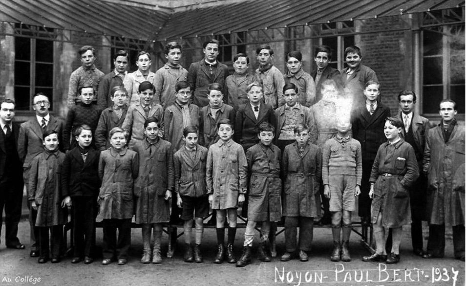 Album - la ville de Noyon (Oise), les élèves des écoles de 1930 à 1959