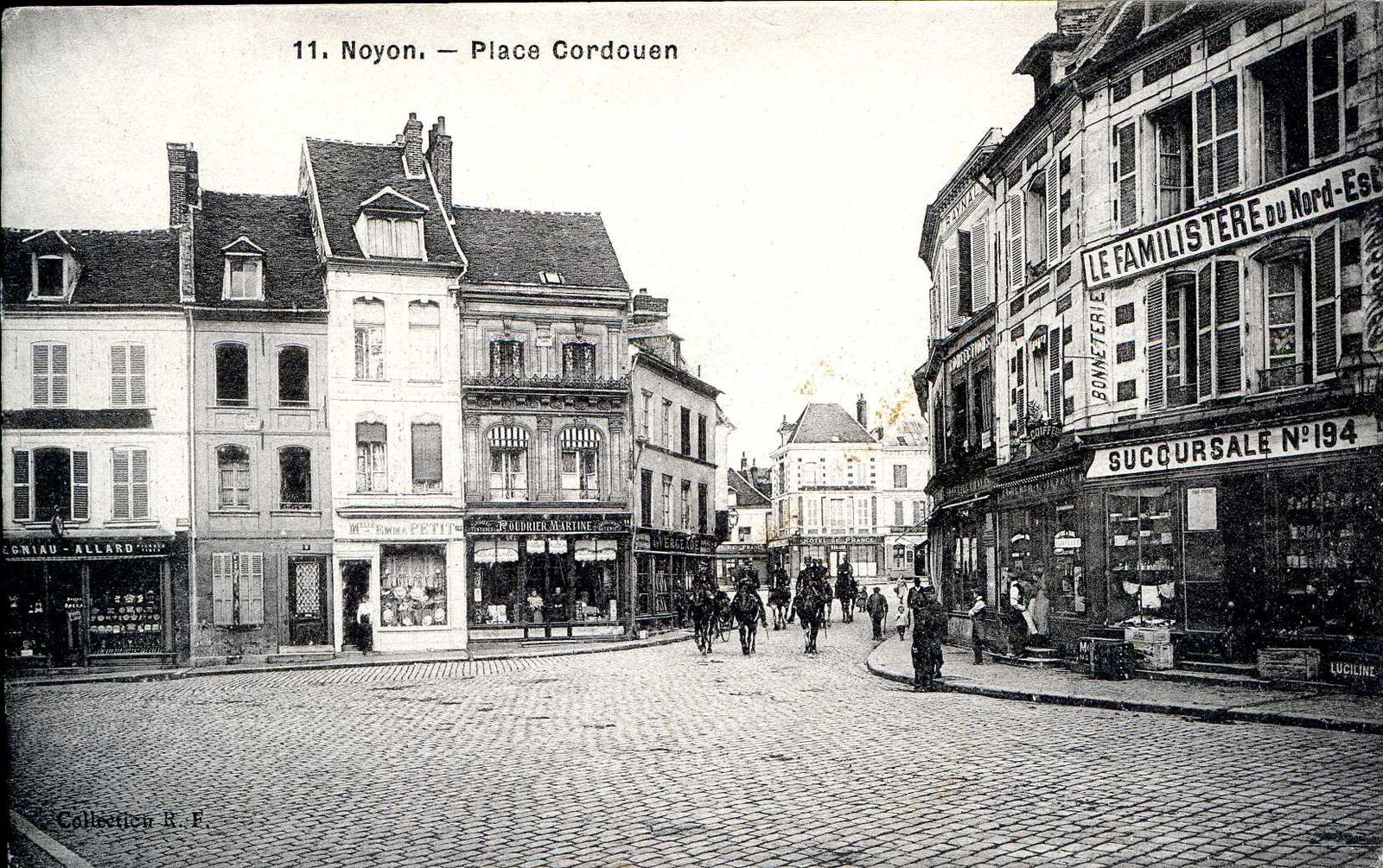 Album - la ville de Noyon (Oise), les places Cordouen