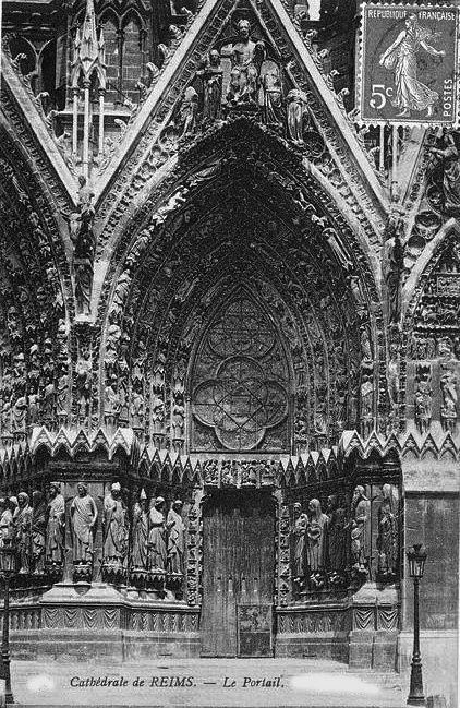 Album - la ville de Reims (Marne), la cathédrale