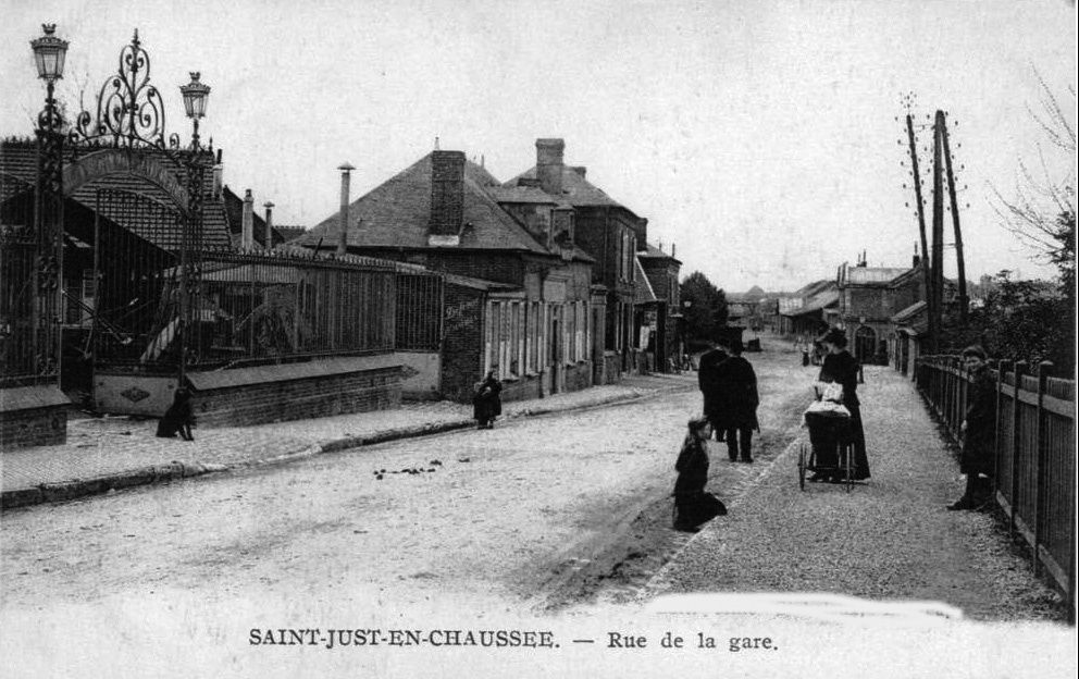 Album - la ville de Saint-Just-en-Chaussée (Oise), les rues et les places