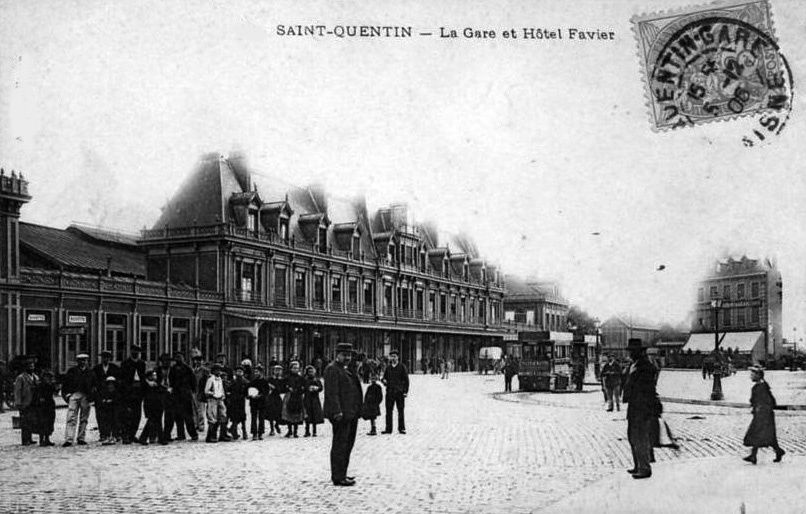 Album - la ville de Saint-Quentin (Aisne), la gare