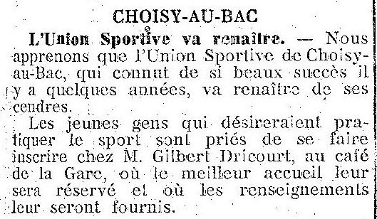 Album - le village de Choisy au Bac (Oise), au fil des mois au cours des années 1800 et 1900